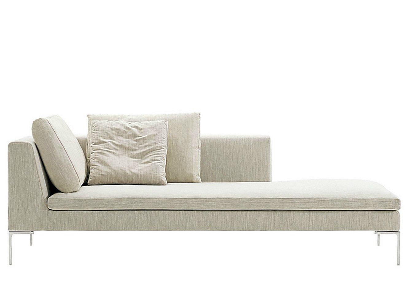 CHARLES Upholstered fabric day bed