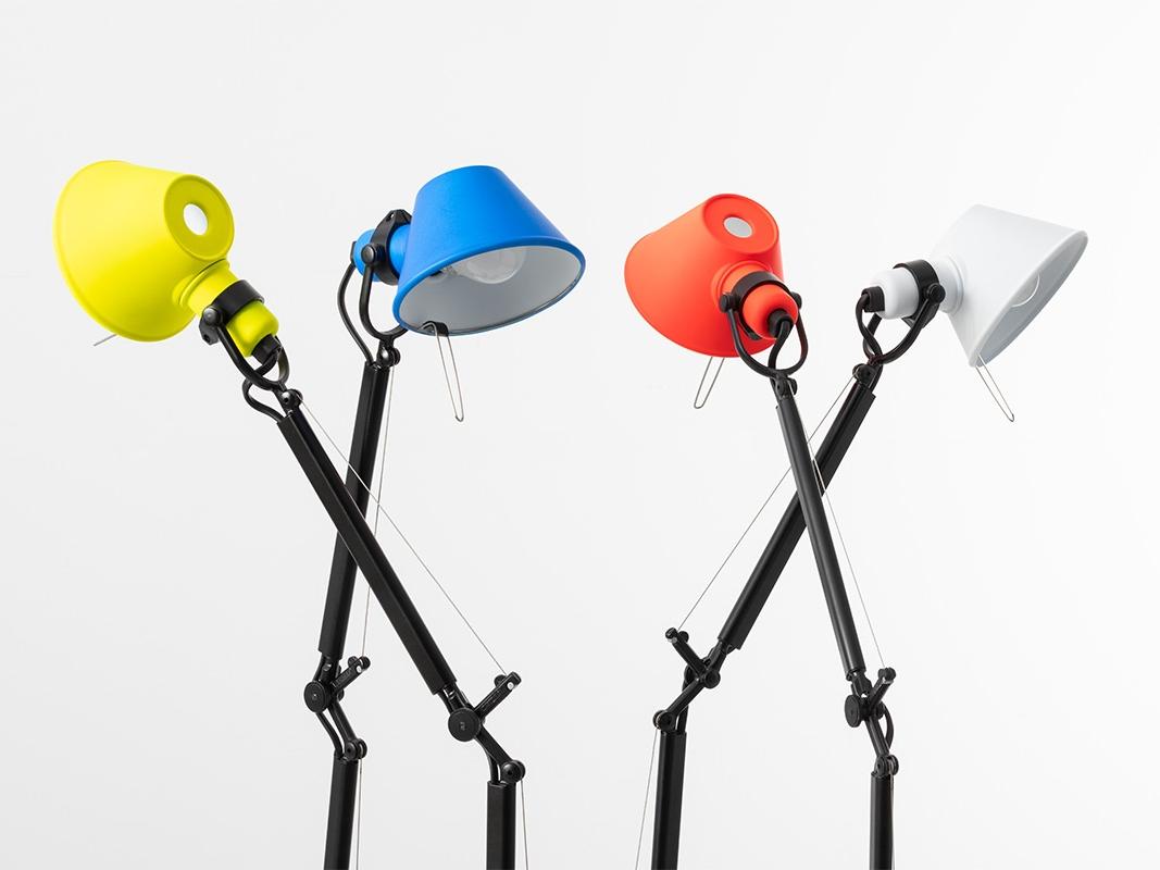 TOLOMEO MICRO BICOLOR Direct light aluminium desk lamp