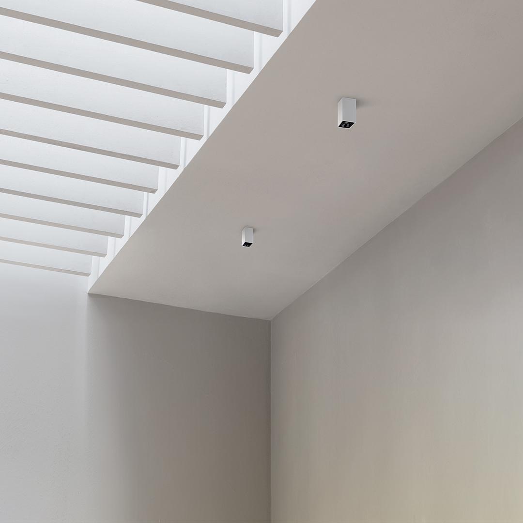 BLACK FOSTER SURFACE 1 LED aluminium spotlight