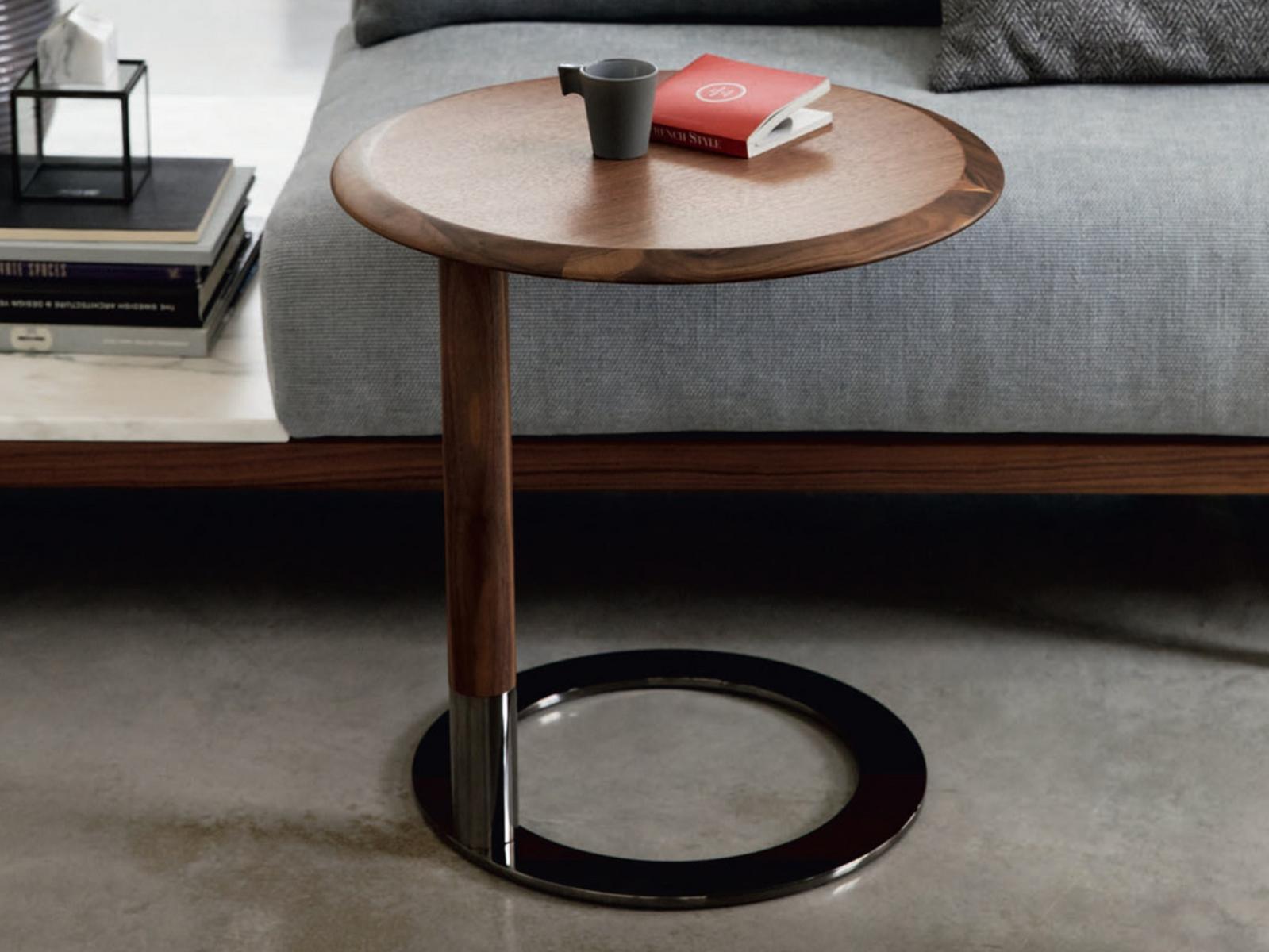 JOK Round wooden side table