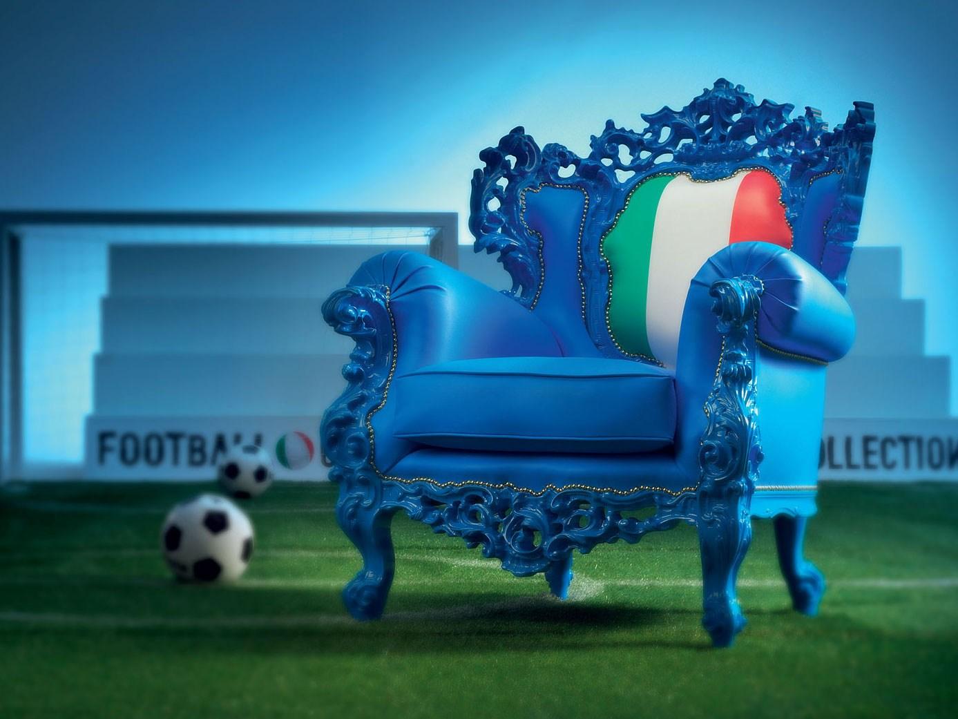 WORLD CHAMPIONS Armchair with armrests