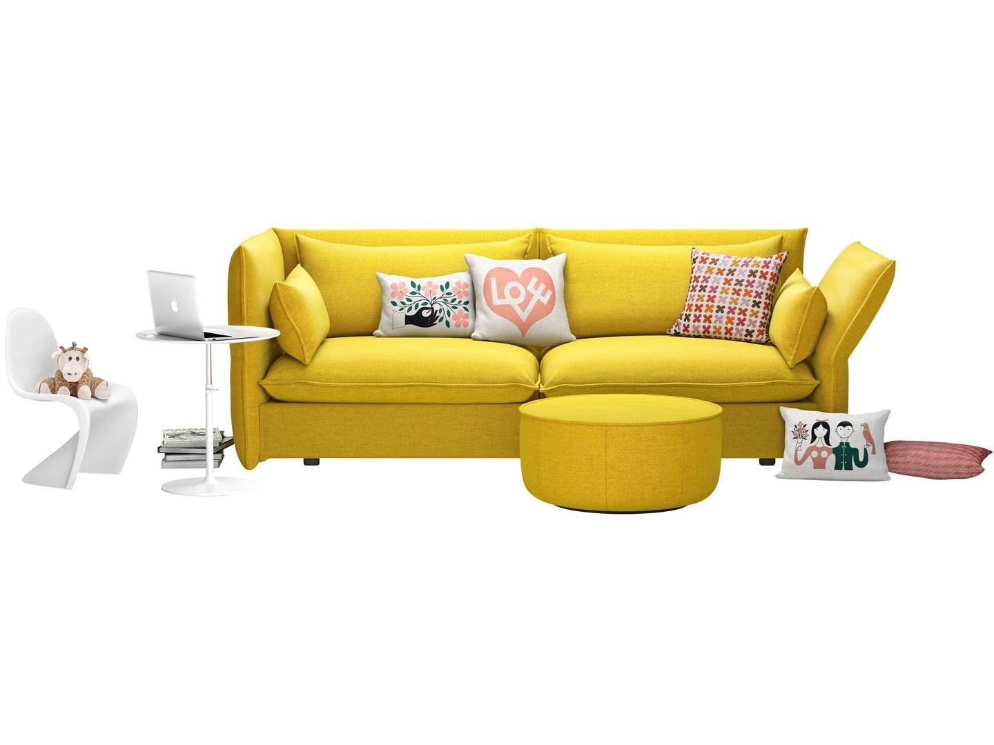 MARIPOSA 3 seater sofa with removable cover