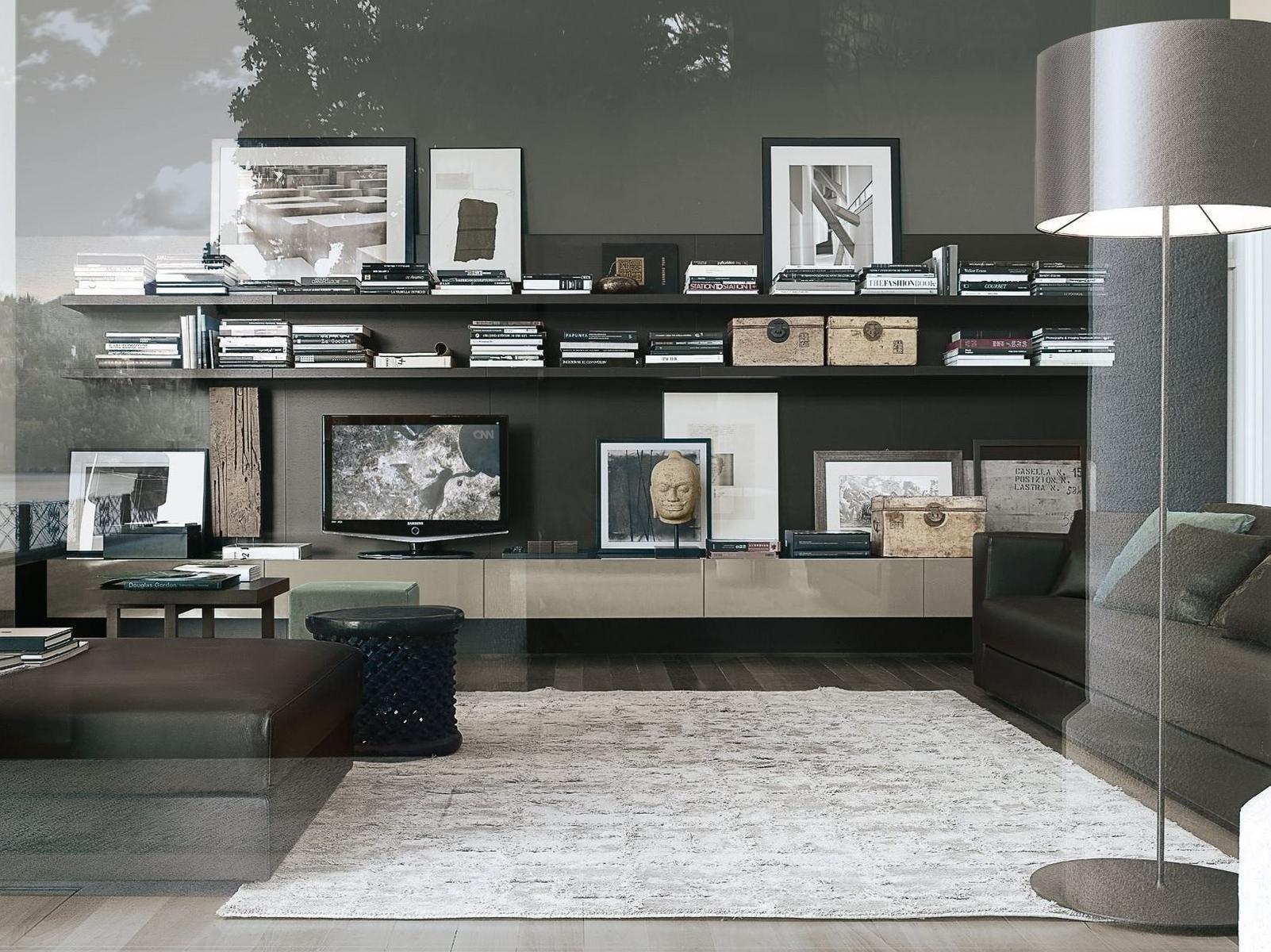 SINTESI Sectional TV wall system
