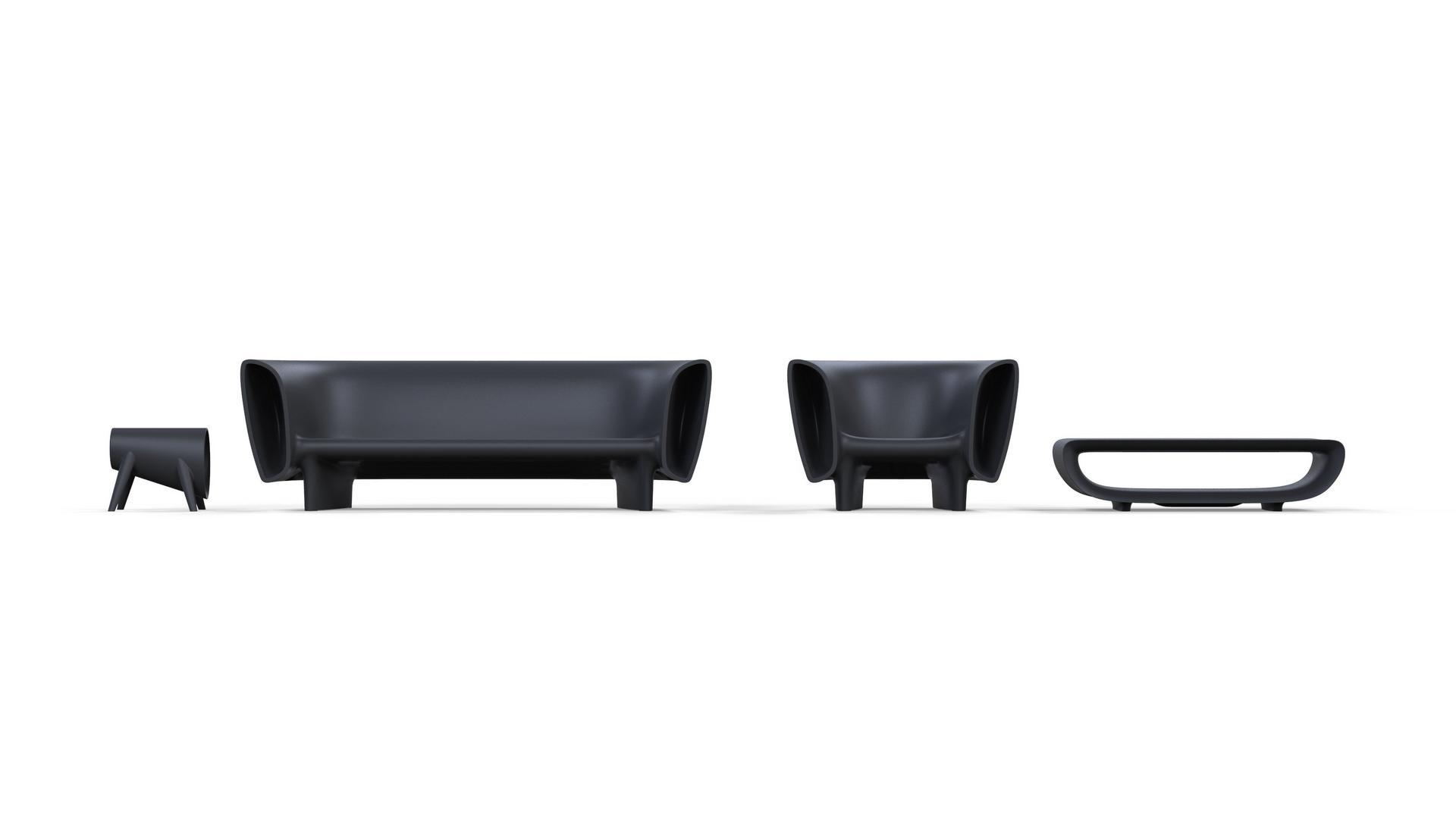 BUM BUM Garden armchair with armrests