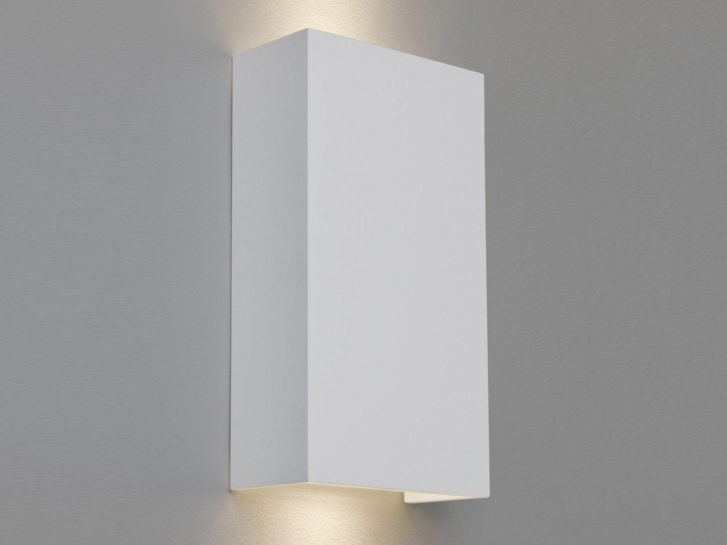 PELLA 190 Plaster wall light with dimmer