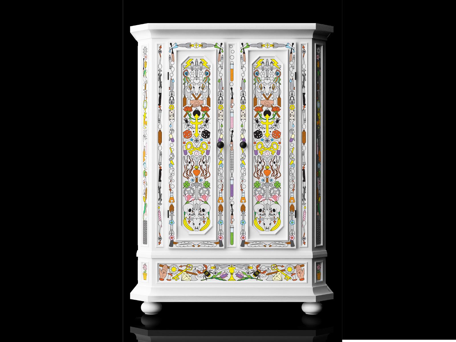 ALTDEUTSCHE Pine wardrobe