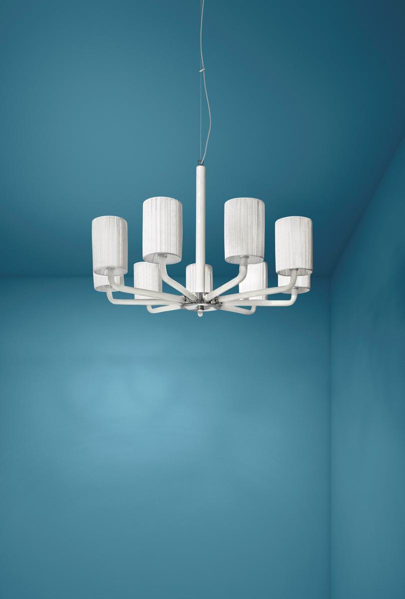 CAN CAN Glass chandelier
