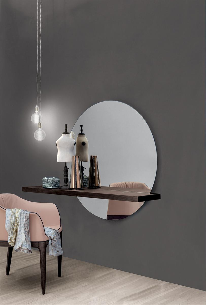 SUNSET Round wall-mounted mirror