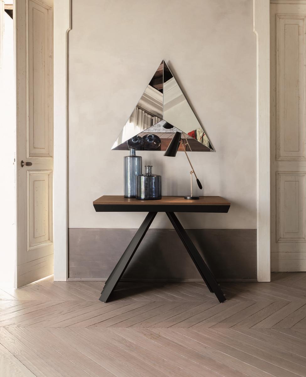 VENTAGLIO Melamine-faced chipboard console table / table