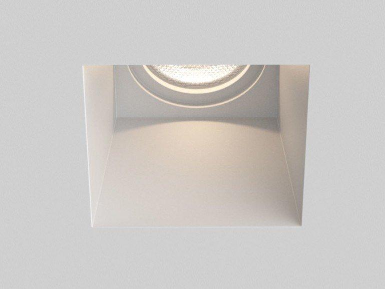 BLANCO SQUARE LED square recessed plaster spotlight