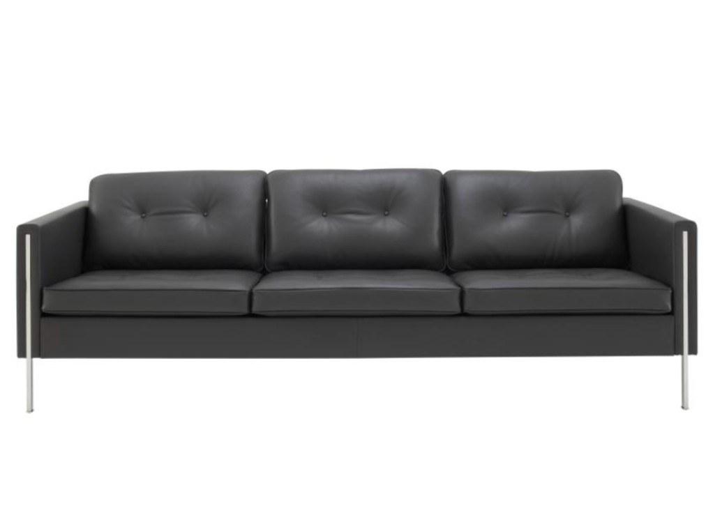 ANDY 3 seater leather sofa