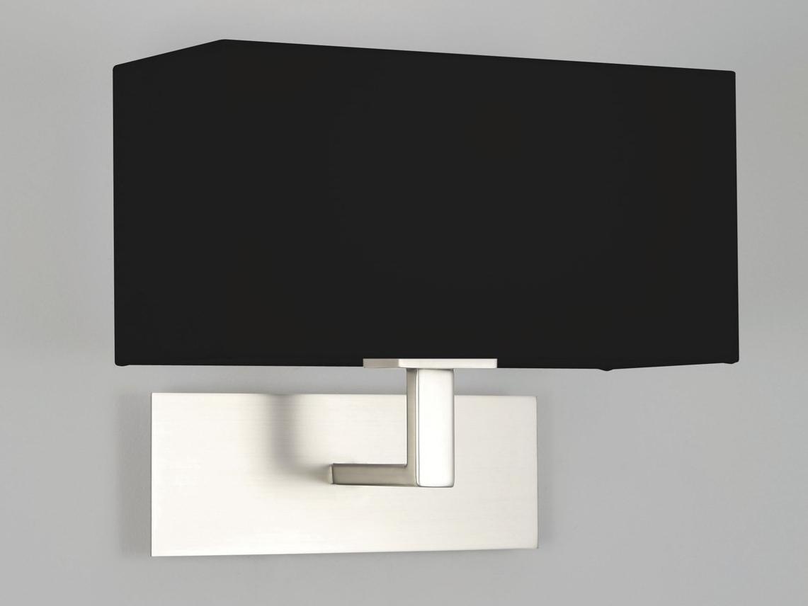 PARK LANE Wall lamp in steel and fabric