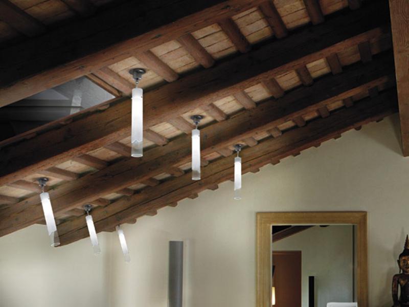 LIO FA Adjustable Murano glass ceiling lamp LIO FA Adjustable Murano glass ceiling lamp