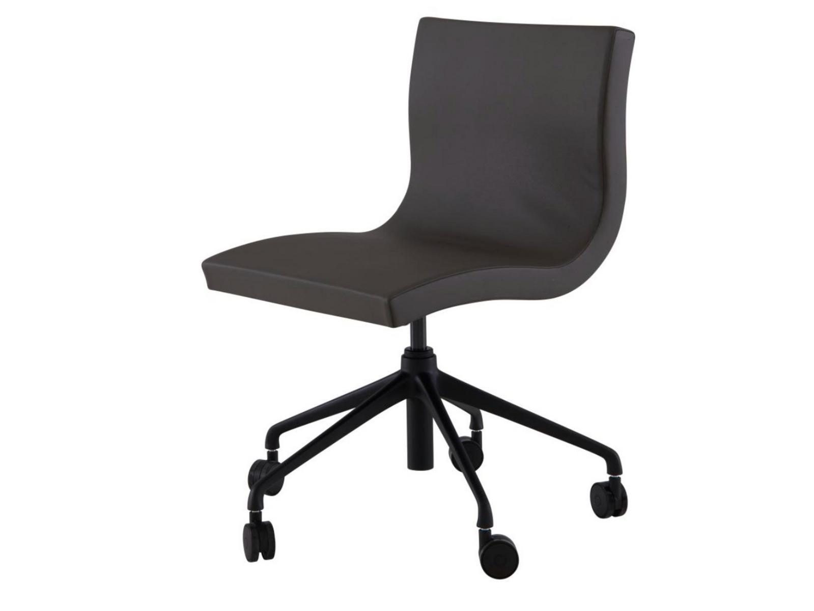 SALA Height-adjustable fabric office chair with 5-Spoke base with castors