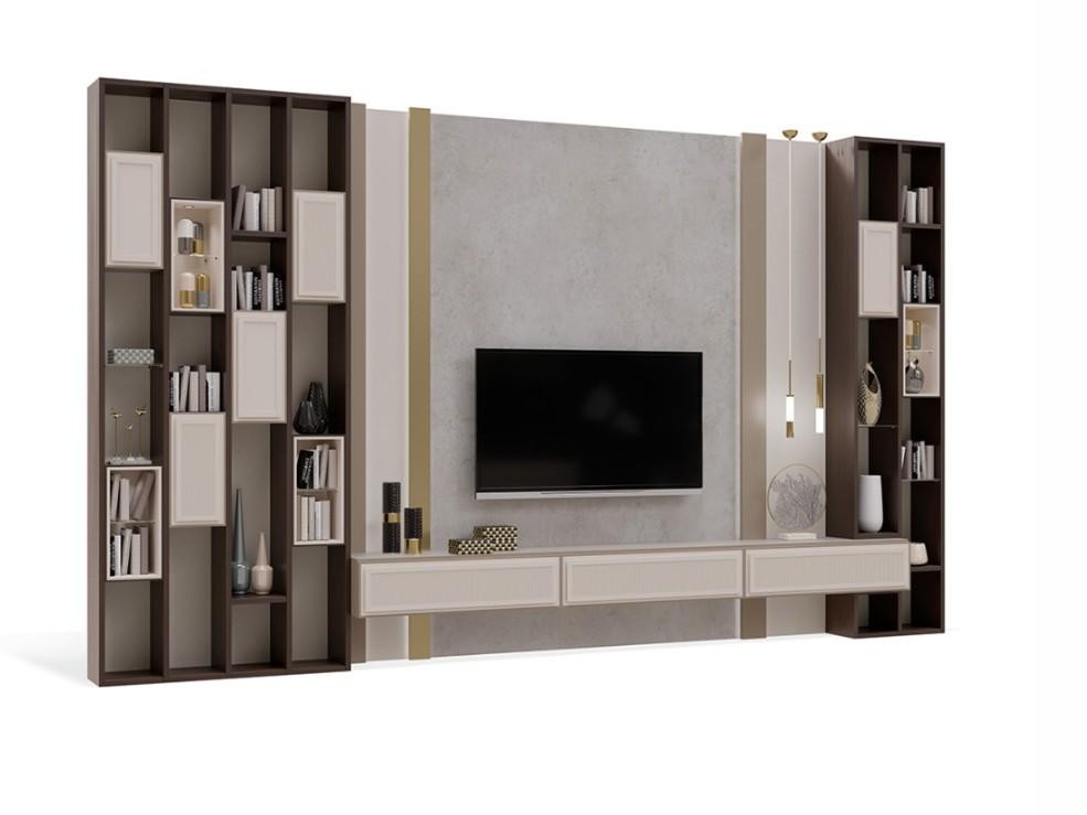 PR.862.1 Custom wooden TV wall system PR.862.1 Custom wooden TV wall system