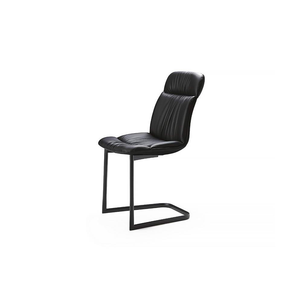KELLY CANTILEVER Eco-leather chair