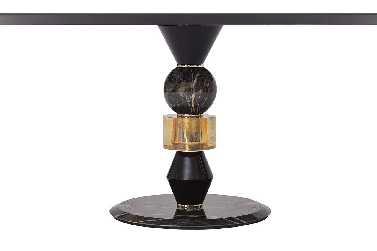 PANDORA Round wooden table