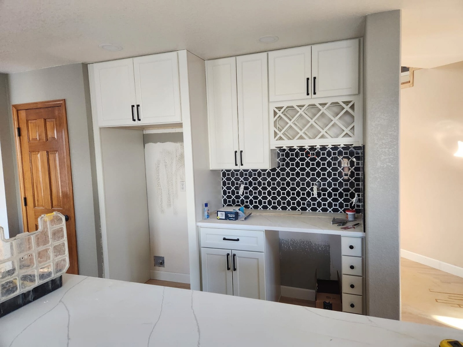 Installation and restoration of kitchen