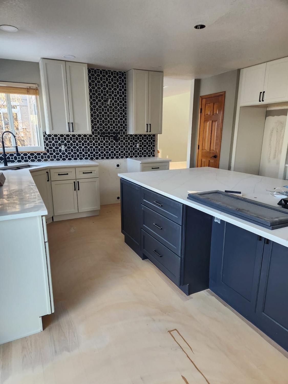 Installation and restoration of kitchen