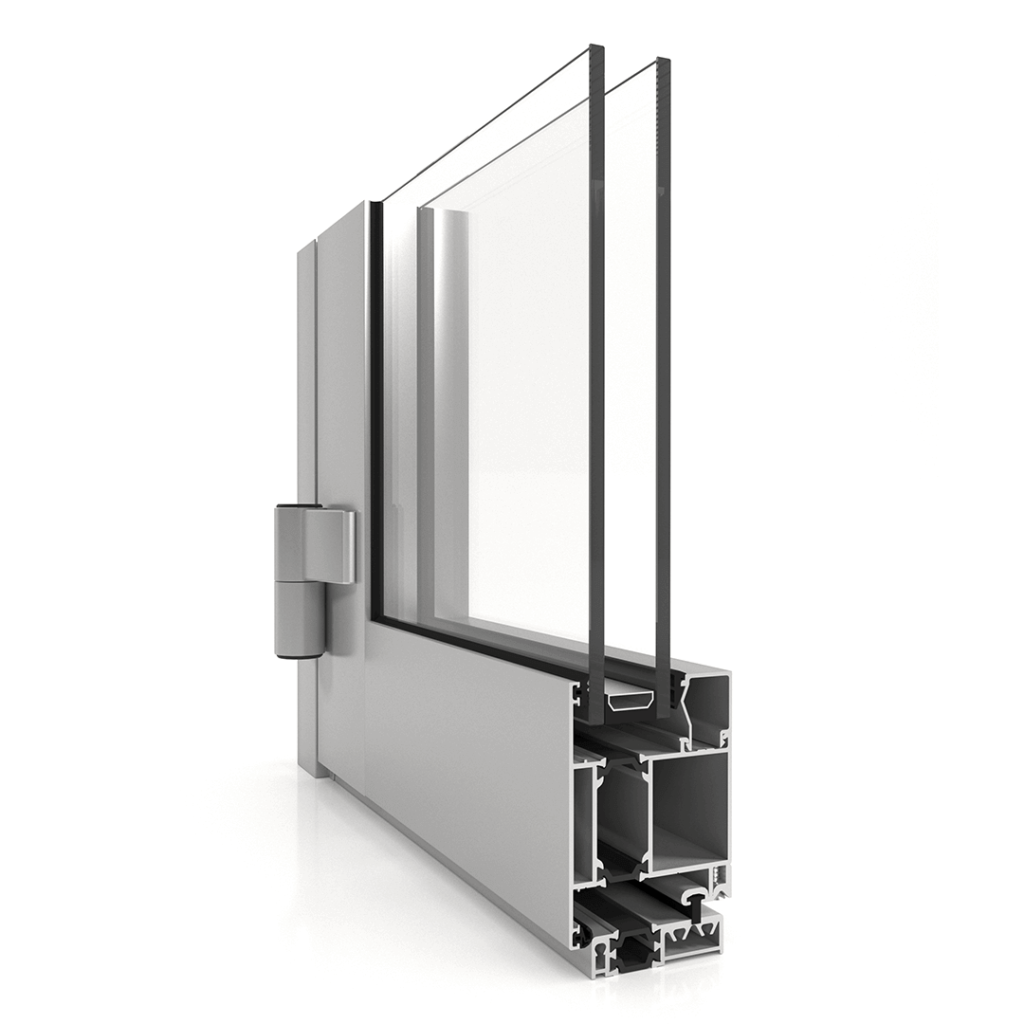 Aluminium profile for home windows